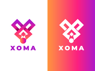 Xoma logo design