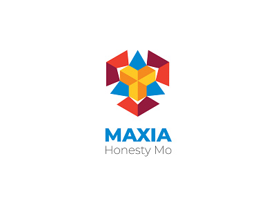 Maxia logo design Abstract