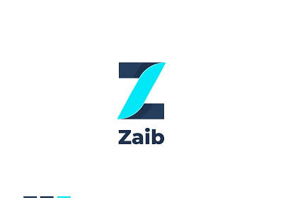 letter Z modern logo design