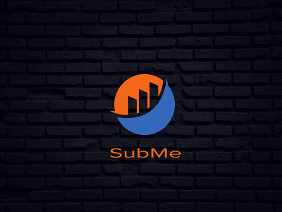 Subme modern logo design