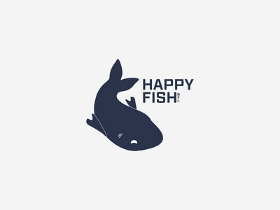 It's a happy fish! design illustration vector