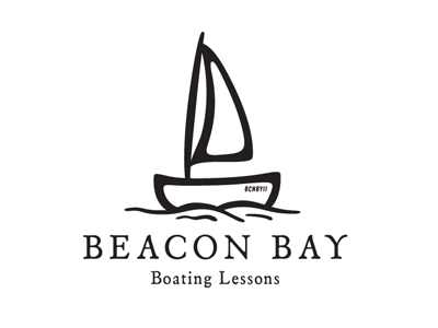 Beacon Bay Logo First Draft bay beacon boat boating club co design idea lessons logo tr3y trey yacht