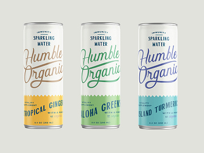 Humbly Rejected can design drink organic packaging tropical