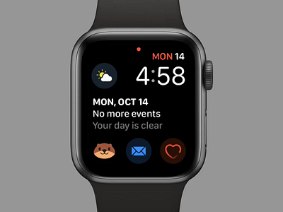 Significant Otter Emoji System — Apple Watch App apple watch custom icons emoji emoji set freelance designer freelance illustrator icon app icon design icon designer icons illustration otter
