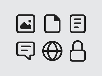 Mozilla Firefox Icon System, Proton Redesign browser custom icons firefox icon design icon designer icon set iconography mozilla outline icons proton system