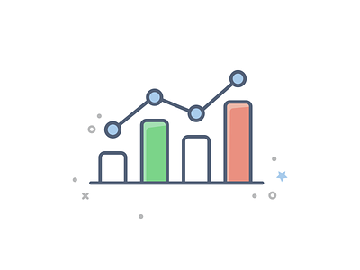 Freebie - 20 Business And Finance icons analytics bar graph chart finance free download free icon free icon download free illustration freebie growth