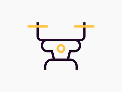 Drone Technology Icon ai artificial intelligence drone freebie future icon technology