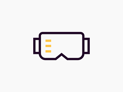 VR Glasses icon free freebie icon outlined vector virtual glasses virtual reality virtualreality vr xicons