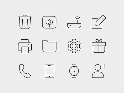 ONE - Premium icon pack icon design icon pack icon set iconography icons outline icons premium ui vectors