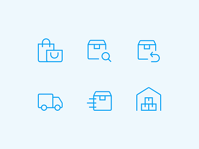 Outlined custom icons custom icons delivery ecommerce icon design icon designer icon set icons design line icons outline icons outlined shipment shopping vectors