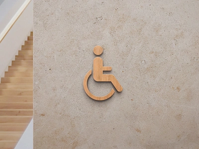 Handicap icon custom icon custom icon design custom vector handicap handicap icon handicap icon icon icon design icon designer iconography pictogram restroom wheelchair