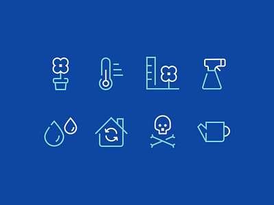 Style exploration - outline icons