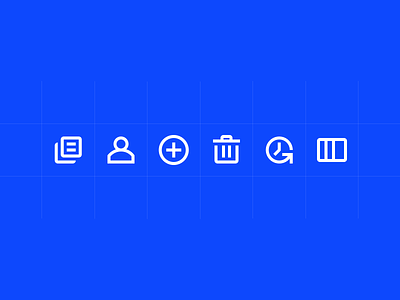 Automattic — UI Iconography app icons automattic custom icon design enterprise enterprise application graphic design icon design icon set iconography icons line icons outline icons simplenote ui icons