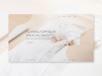 Free Download Jewelry Landing Page Design download free jwellery landing page love lovely ui ux xd