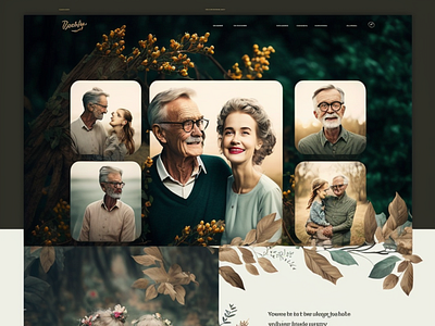 Lovely Family photography website design