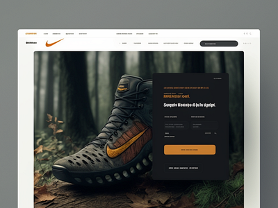 Shoes affiliate website design