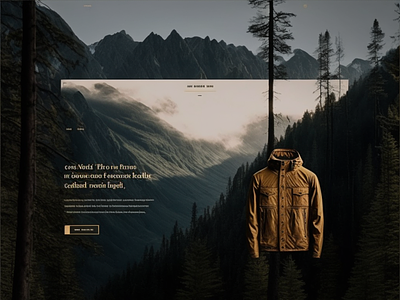 Extreme men's clothing website design