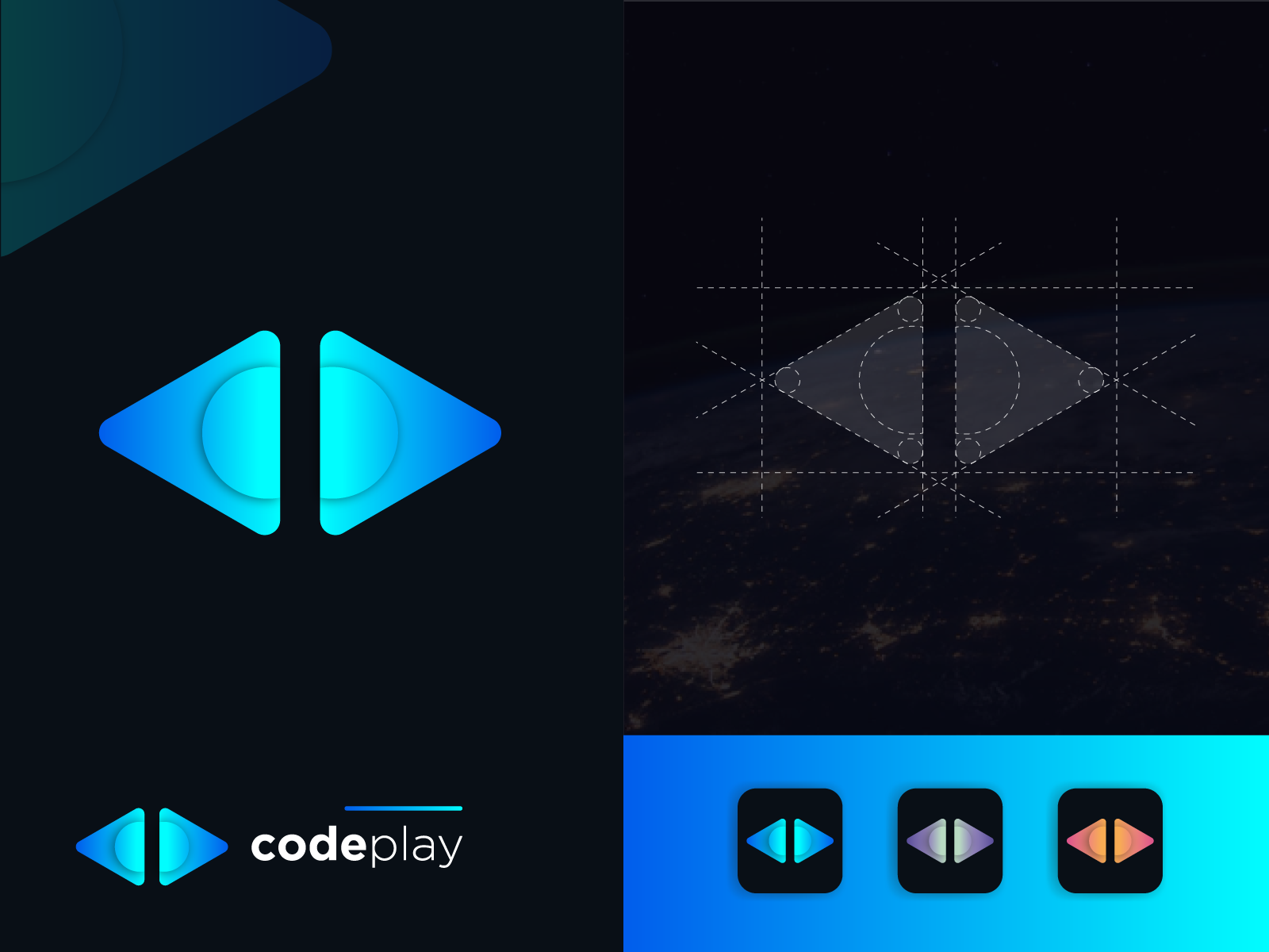 Codeplay - Modern Logo Design by Marzia Akter S. on Dribbble
