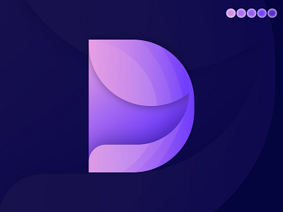 D   Modern Letter Logo Design