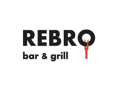 Rebro Bar bar brand branding grill logo logotype mark