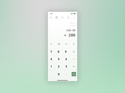 Daily UI :: 004 - Calculator