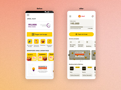Redesign Shell App