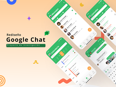 Rediseño Google Chat - Proyecto de investigación