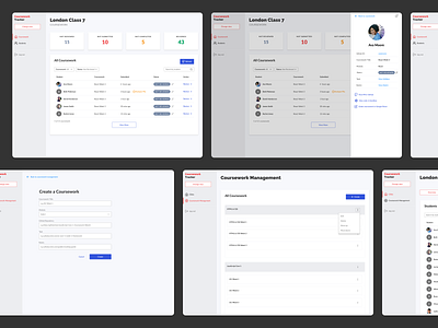 Homework Management Dashboard