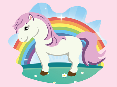 My Little Pony horse illustrations mylittlepony pony rainbow unicorn vector
