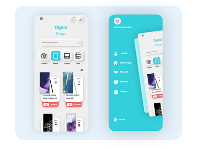 digital shap adobe xd app app design application design designer digital illustration shop ui ui design uiux ux xd xd design