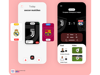 app ui Sports adobe xd app design application design designer designs illustration sports sports app sports design ui ui design uiux