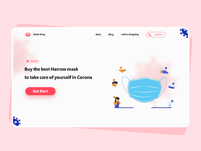 mask shop adobe xd app design covid 19 covid19 design designer designs interface mask ui ui ux ui design uiux