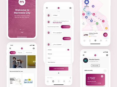 Marineda City App Concept