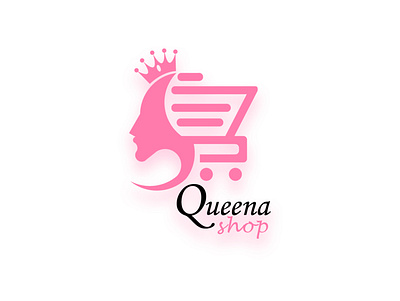 Queena Shop Logo Design branding desain desain logo desaingrafis desainlogo design logo logo design logodesign logos
