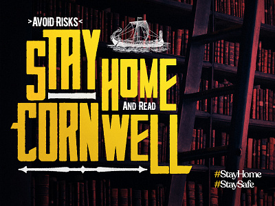 Avoid Risks. Stay Home
and read Cornwell