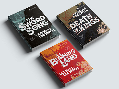 Bernard Conwell Books bernard cornwell book cover book design design illustration typography