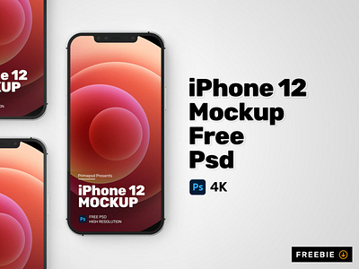 iPhone 12 Free PSD High Resolution Free Download