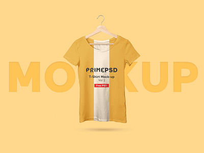 T-shirt Mockup PSD Freebie Vol-1