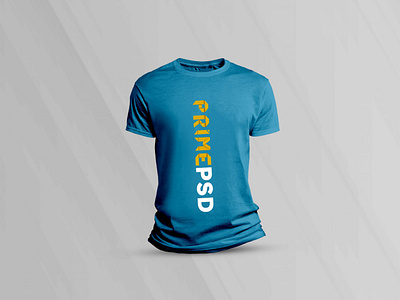 Men Simple T-Shirt Mockup Free PSD