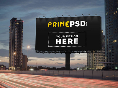 Billboard Mockup Free PSD