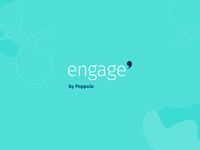 Engage – Brand Design advertising animation brand brand design brand identity branding color palette corporate design event gif graphic design icon design iconography icons inspiration logo typography