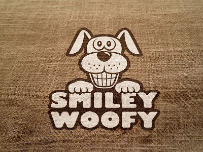 Smiley Woofy Logo Design Concept branding graphic design illustration logo logo design vector