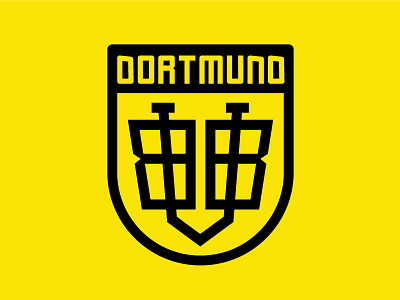 Borussia Dortmund Badge badge bvb crest dortmund football soccer