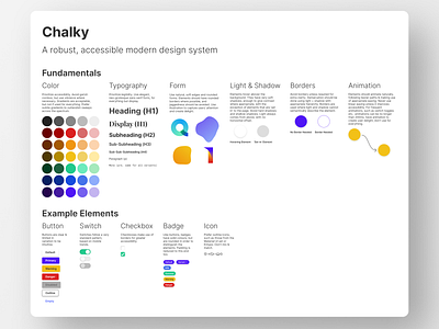 Chalky Design System