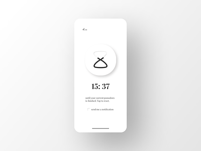 Daily UI 014 - Countdown Timer neumorphism countdown mobile app design dailyui