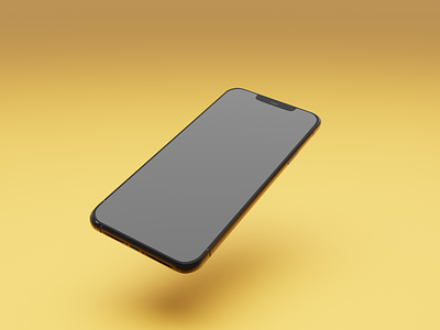 3D iPhone 11 Pro 3d blender design iphone modeling