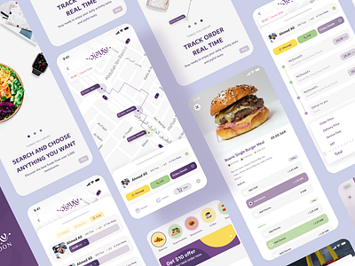 Delivery Mobile App UI
