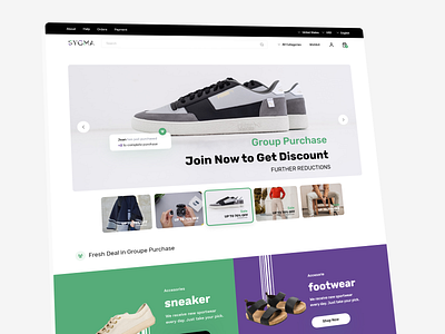 E-Commerce Website UI Design