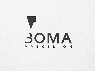 Boma Precision branding graphic design logo