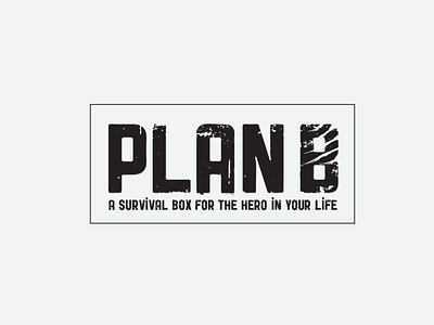 Plan B branding design logo